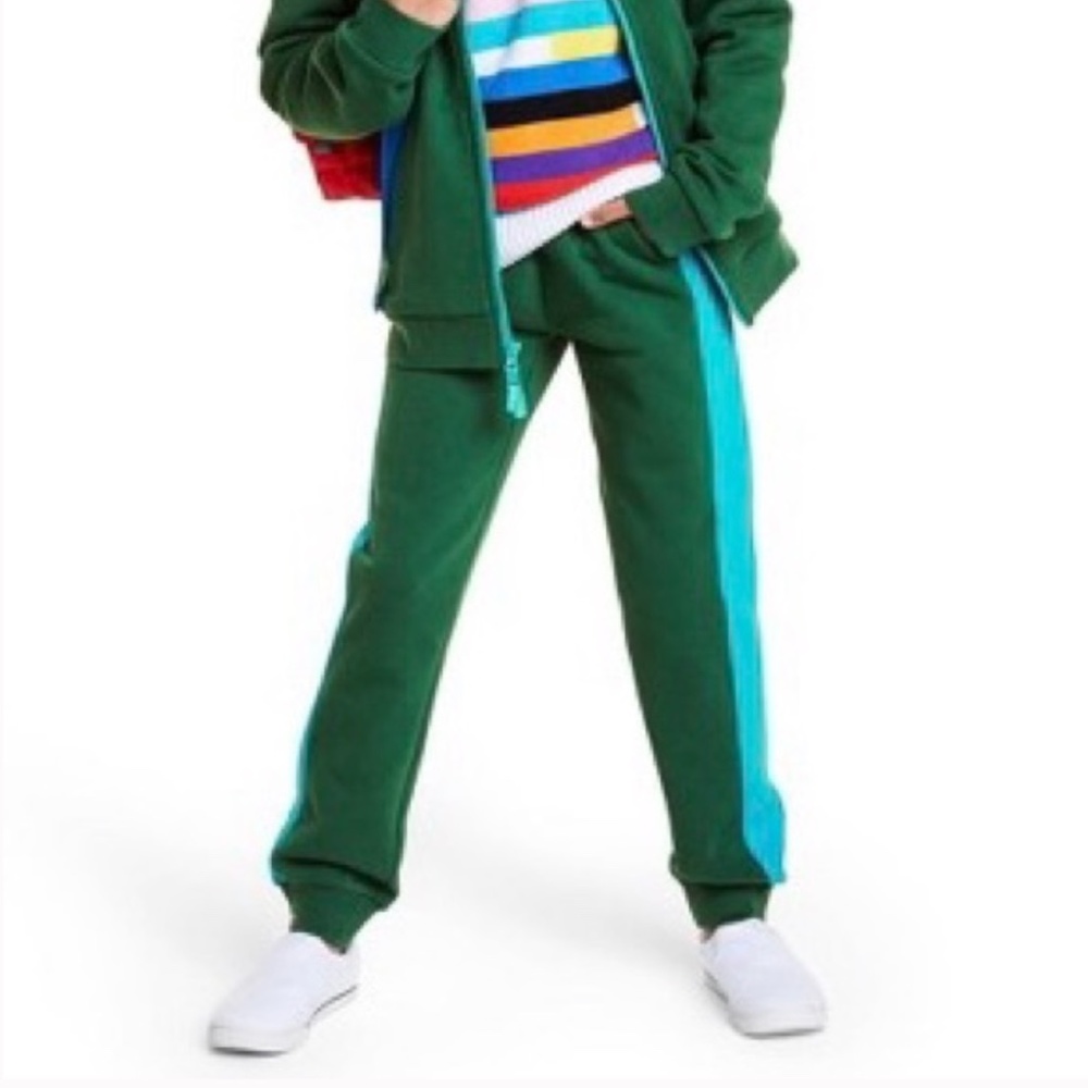 Lego Collection x Target Track Jogger Pants Green NWT Youth Size Small